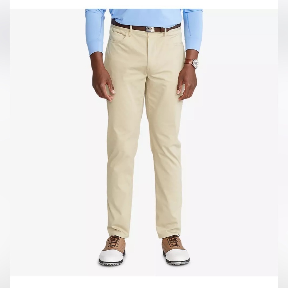 Polo Ralph Lauren Golf Flat Front Performance Tailored Fit Size 34/30